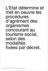 tourisme L412-1